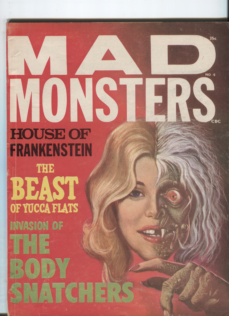 Mad Monsters No.4 Invasion of The Body Snatchers Frankenstein 081120DBE