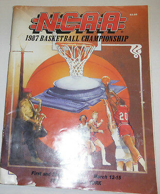 NCAA Magazine First & Second Rounds March 13-15, 1987 Syracuse New York 090314R2