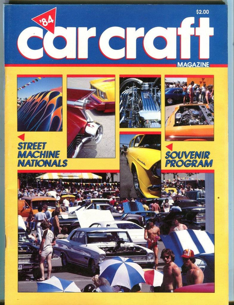 Car Craft Magazine 1984 Souvenir Program EX 042817nonjhe