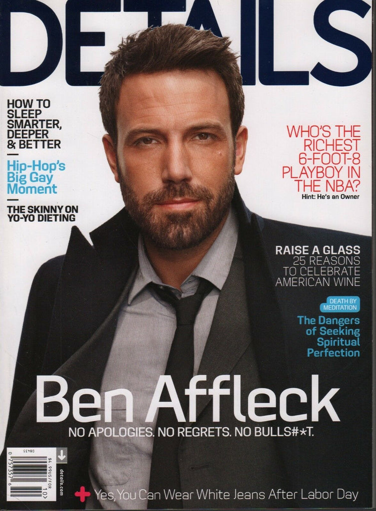 Details October 2012 Ben Affleck Jennifer Livingston Billy Kidd 052418DBF