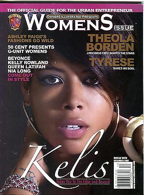 Owners Illustrated Womens Issues Magazine Kelis EX no ML 090816jhe