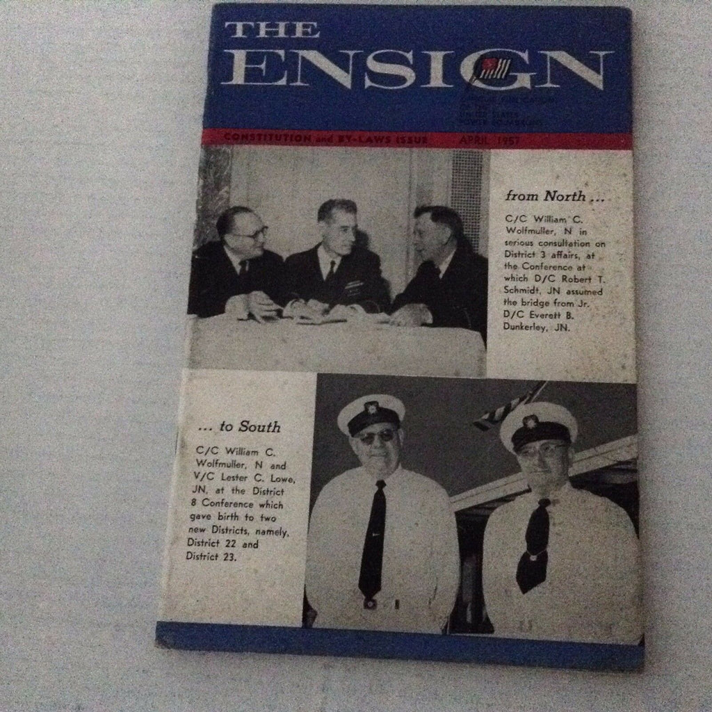 The Ensign Magazine William C. Wolfmuller April 1957 070517nonrh
