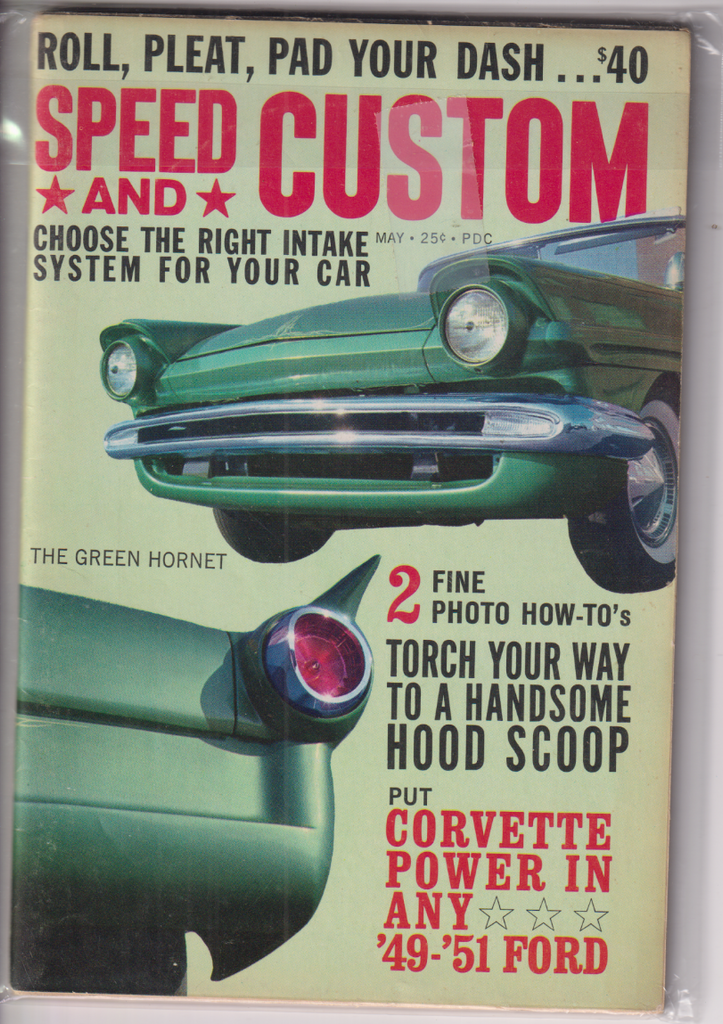 Speed And Custom Mag The Right Intake System May 1962 121919nonr