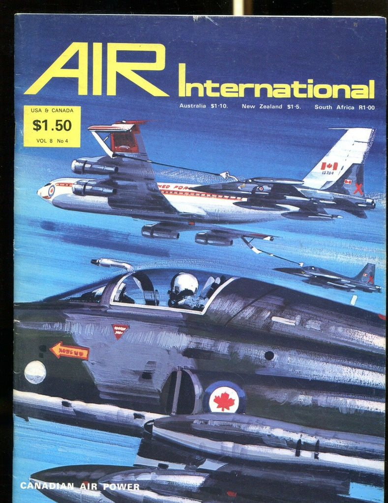 Air Enthusiast Magazine April 1975 Canadian Air Power EX No ML 122916jhe