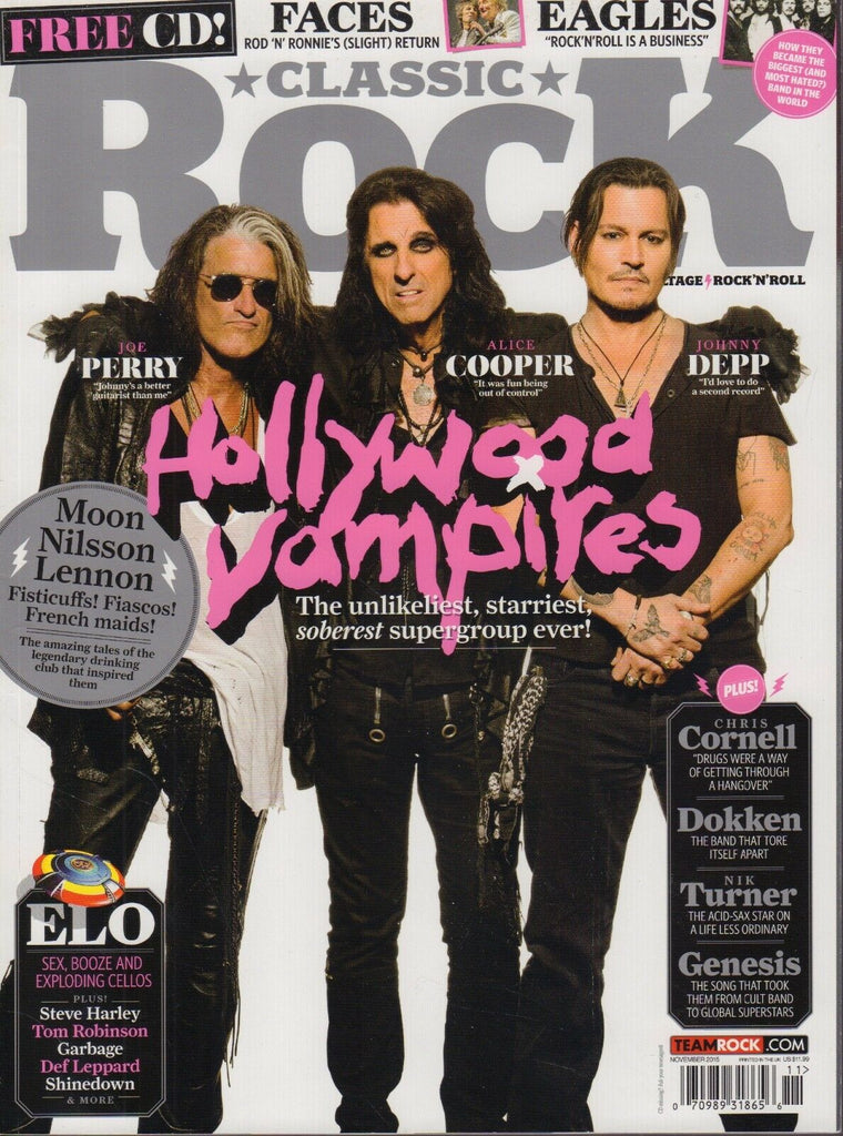 Classic Rock November 2015 Johnny Depp Alice Cooper 012918DBE2