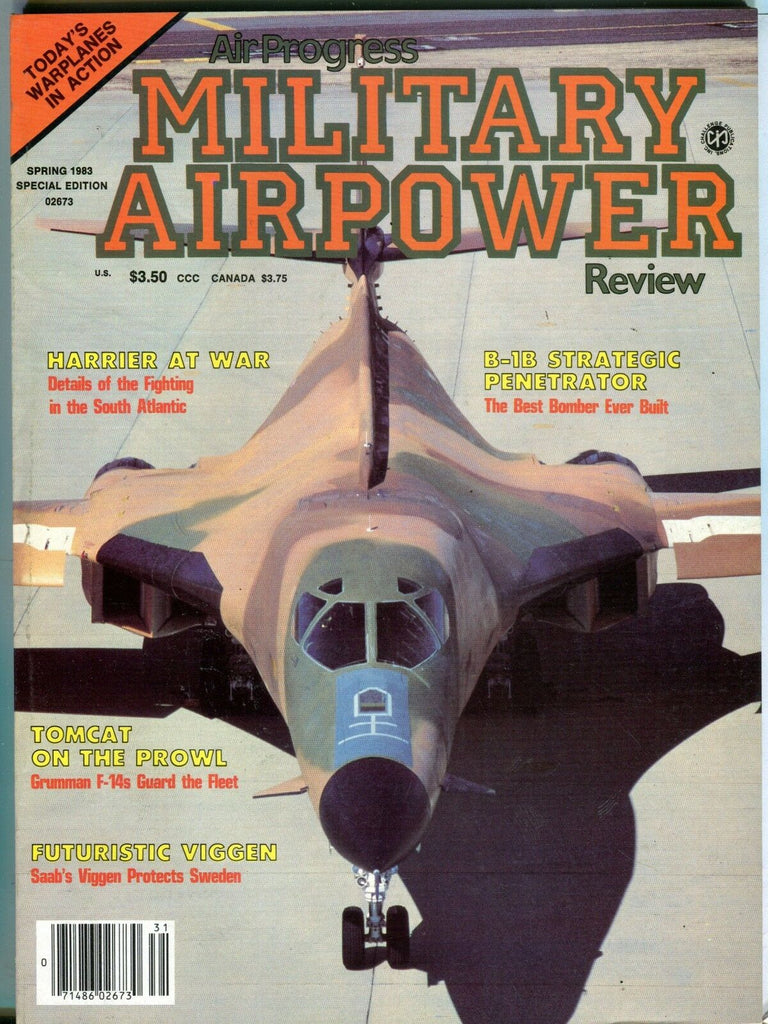 Air Progress Military Airpower Magazine Spring 1983 EX No ML 120716jhe