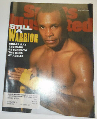 Sports Illustrated Magazine Sugar Ray Leonard March 1997 WITH ML 082114R