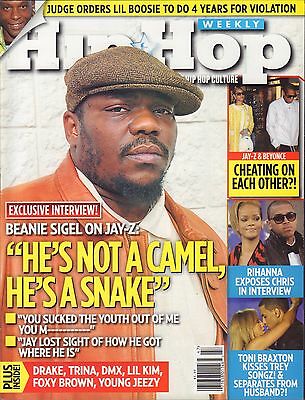 Hip-Hop Weekly November 20 2009 Beanie Sigel, Jay-Z, Rihanna VG 060616DBE