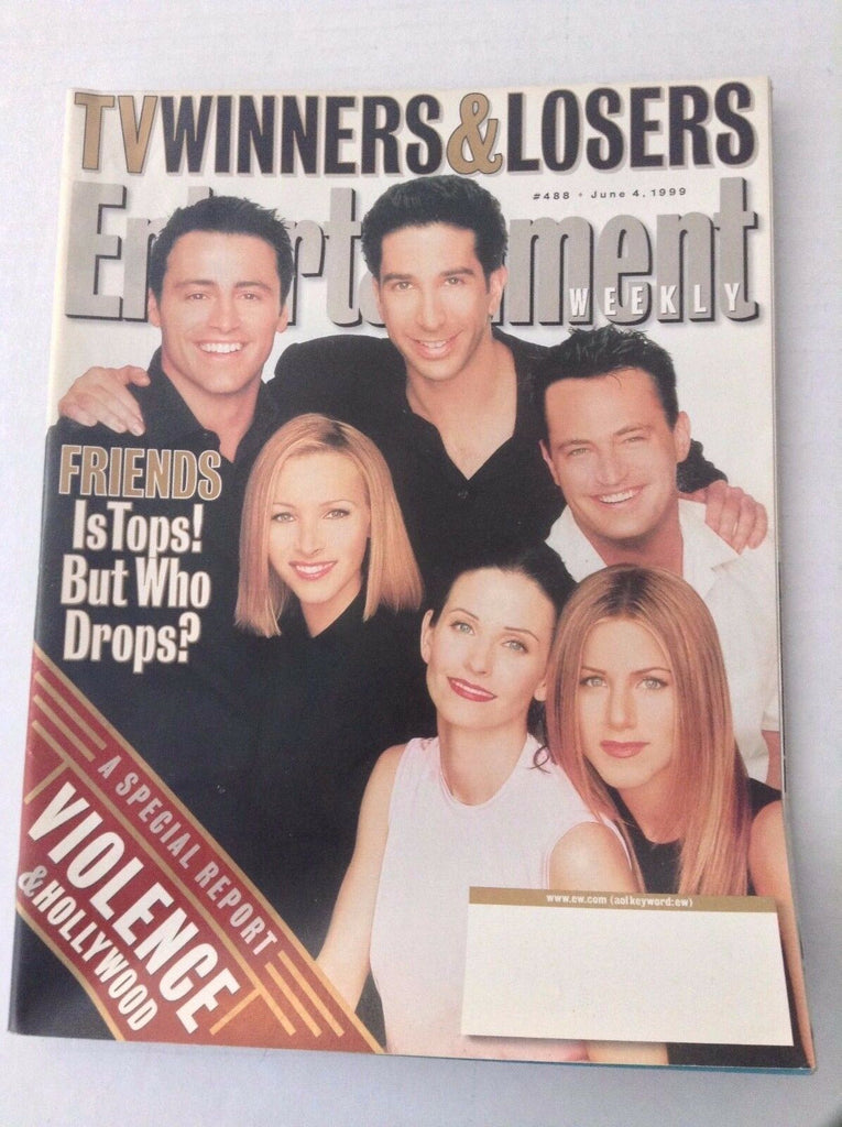 Entertainment Weekly Magazine Friends Jennifer June 4, 1999 031917NONRH