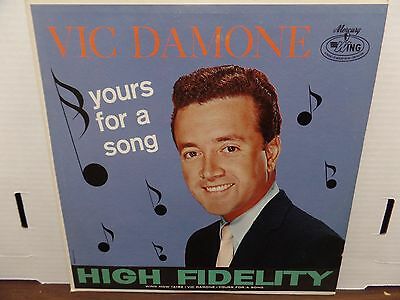 Vic Damone Yours for a Song Mercury MGW-12182 33rpm 081516DBE