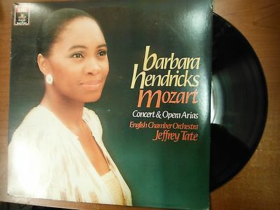 33 RPM Vinyl Barbara Hendricks Mozart Angel Records DS538180 Stereo 021915SM