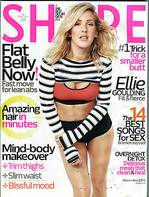 Shape Magazine December 2015 Ellie Goulding EX 071616jhe