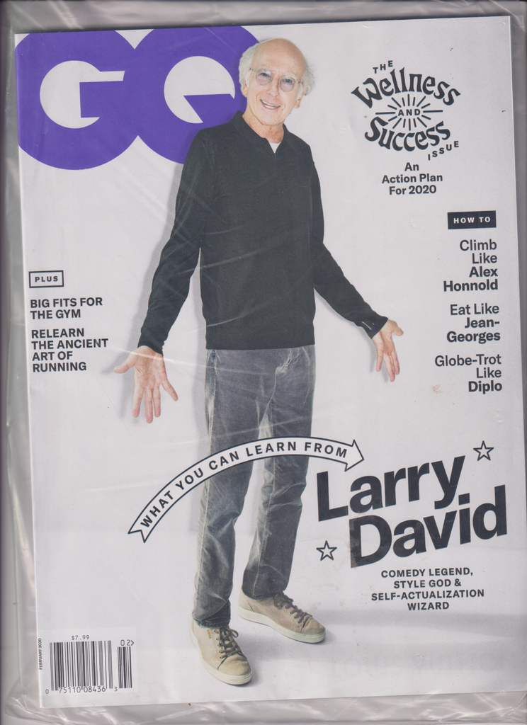 GQ Mag Larry David Alex Honnold Jean-George February 2020 012920nonr