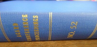 AGARD Conference Proceedings #52 Hardcover Bound Ex-FAA Library 022616ame