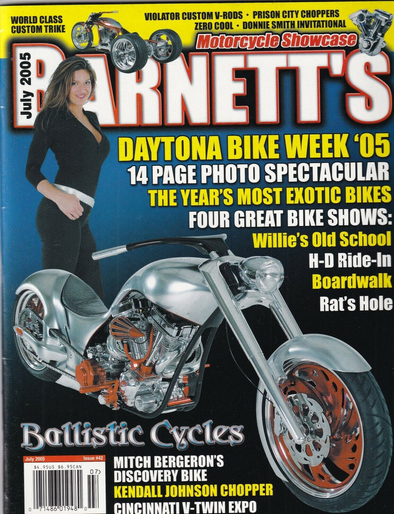 Motorcycle Showcase Barnett's Mag Daytona Bike Week July 2005 092519nonr