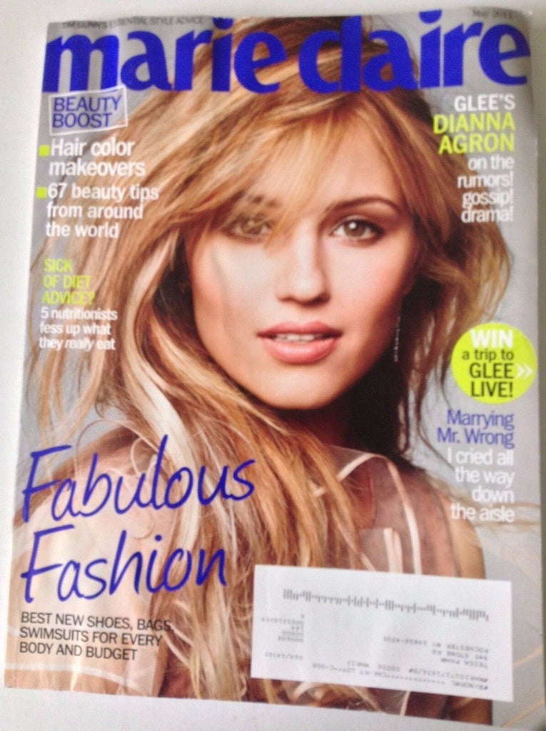 Marie Claire Magazine Dianna Agron Beauty Boost May 2011 051617nonrh