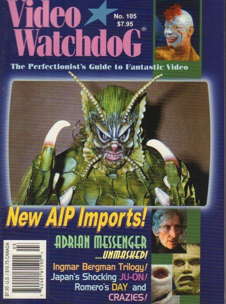 Video Watchdog no.105 Adrian Messenger Ingmar 021318DBE