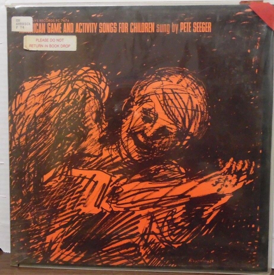 American Game and Activity Songs for Children 33RPM FC7674 121116LLE