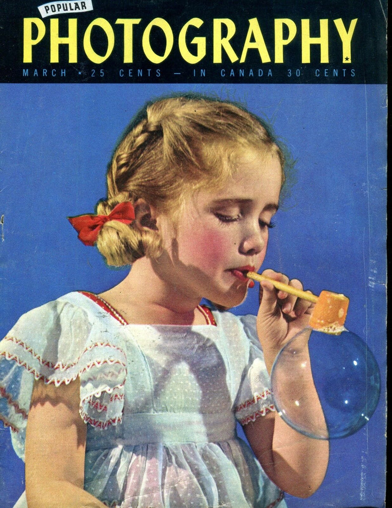 Popular Photography Magazine March 1944 VG No ML 121016jhe