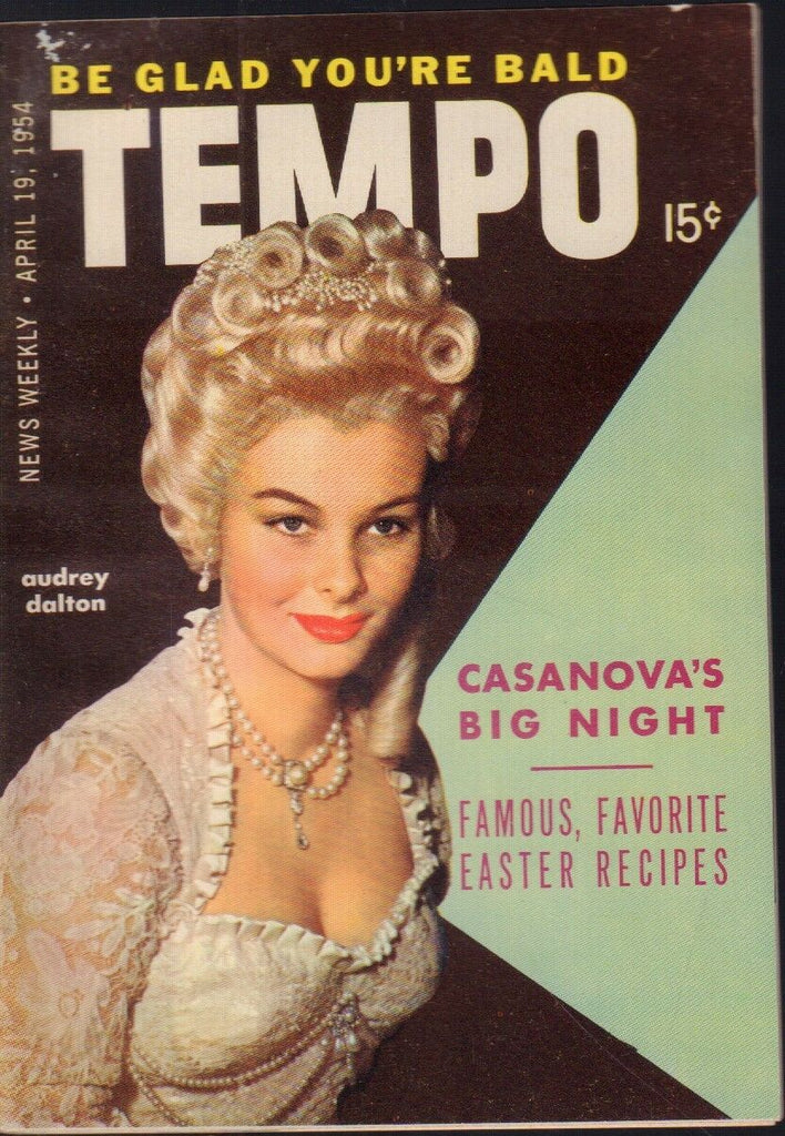 Tempo Digest April 19 1954 Audrey Dalton Cheesecake Pin Up 091218AME2