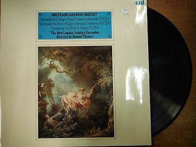 33 RPM Vinyl WA Mozart Serenade in G Major CRD Records CRD1040 Stereo 032415SM