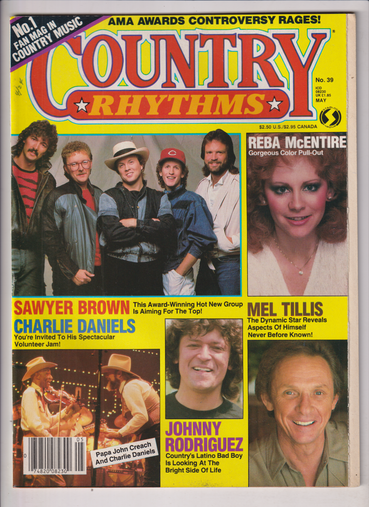 Country Rhythms Mag Reba McEntire Sawyer Brown May 1985 122319nonr