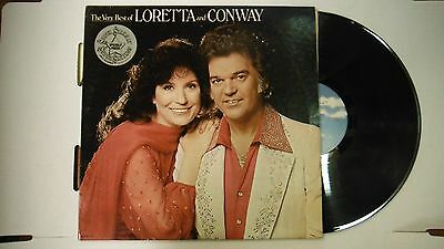 33 RPM Vinyl Loretta and Conway the Very Best of MCA MCA-37237 110414KME