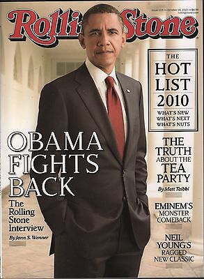 Rolling Stone October 14 2010 Barack Obama EX 121815DBE2