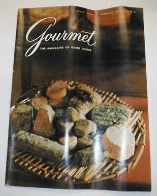 Gourmet Magazine The Golden Age Of Speakeasy August 1974 102214R