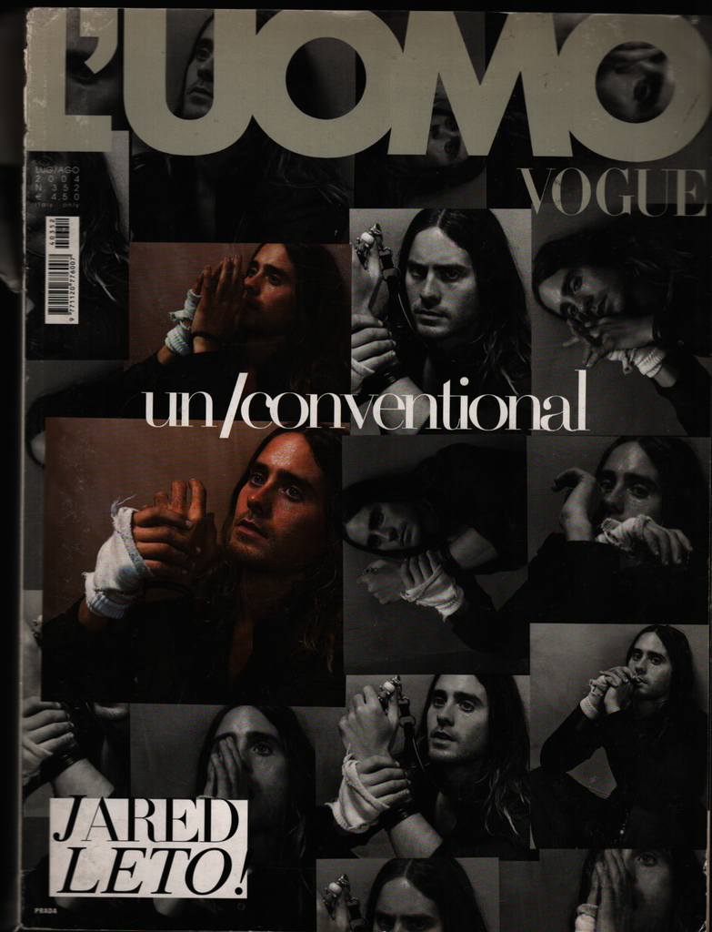 L'uomo Vogue Men's Fashion July/August 2004 Jared Leto Steven Klein 021021ame2
