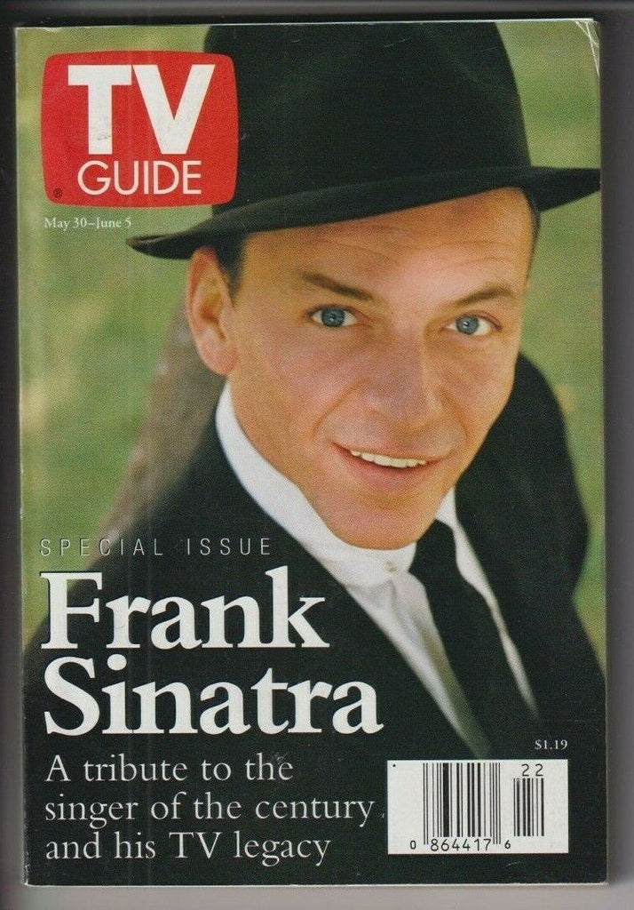 Tv Guide Mag Frank Sinatra A Tribute May 30/June 5, 1998 111019nonr