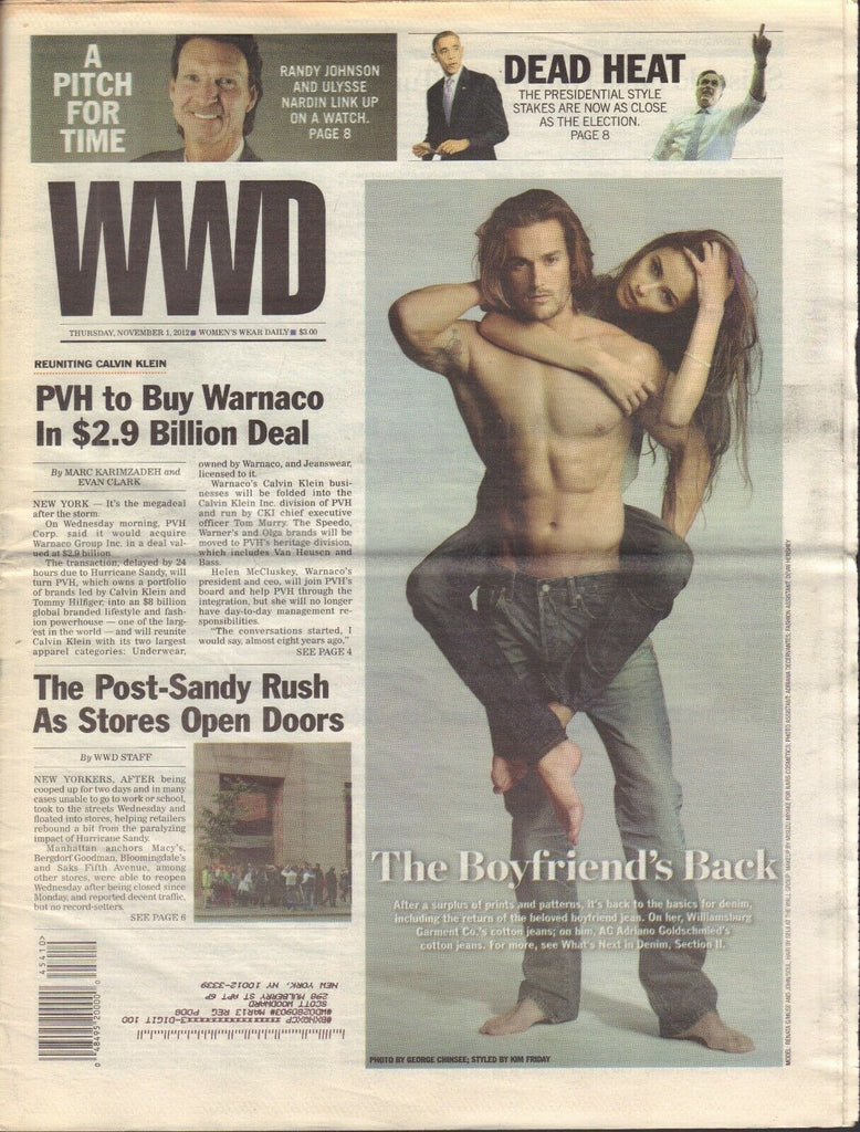 WWD November 1 2012 George Chinsee Kim Friday Randy Johnson 021419DBE2
