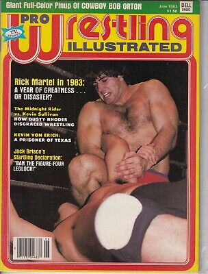 Pro Wrestling Illustrated Rick Martel Jack Brisco June 1983 030219nonr