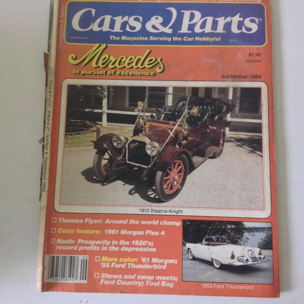 Cars & Parts Magazine 1912 Stearns Knight September 1984 052817nonrh