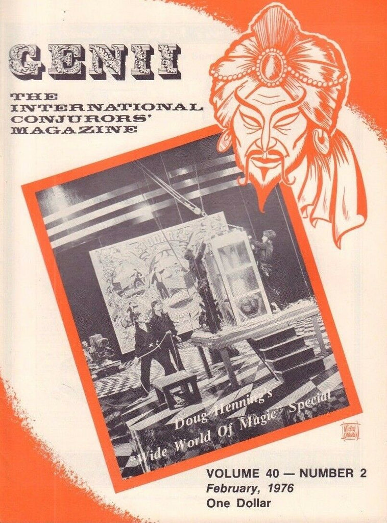 Genii Magic Magazine February 1976 Doug Henning 092917nonDBE