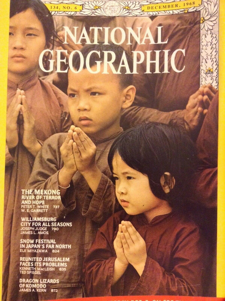 National Geographic Magazine The Mekong River December 1968 052818nonrh