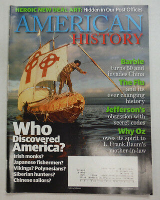 American History Magazine Barbie Turns 50 Invades China December 2009 052115R2