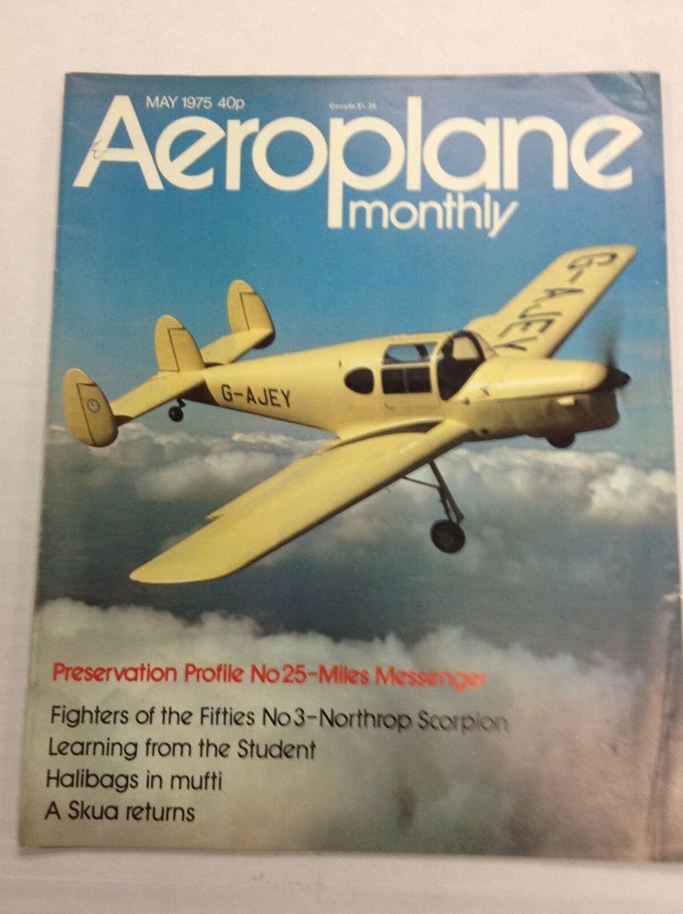 Aeroplane Monthly Aviation Magazine Northrop Scorpion May 1975 121416R
