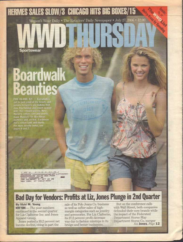WWD July 27 2006 Vicki M Young Jessie Garcia 021419DBE2