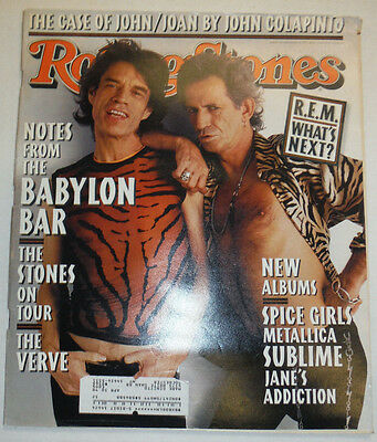Rolling Stone Magazine Mick Jagger & Keith Richards December 1997 021715R