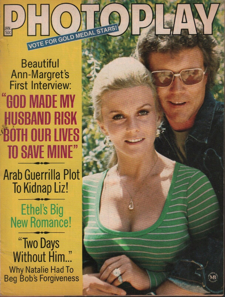 Photoplay January 1973 Ann-Margret Natalie Wood w/ML 050918DBE
