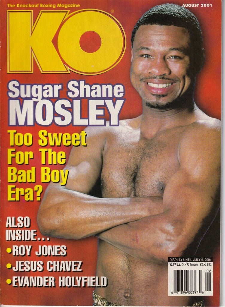 KO Magazine Sugar Shane Mosley Roy Jones August 2001 032019nonr