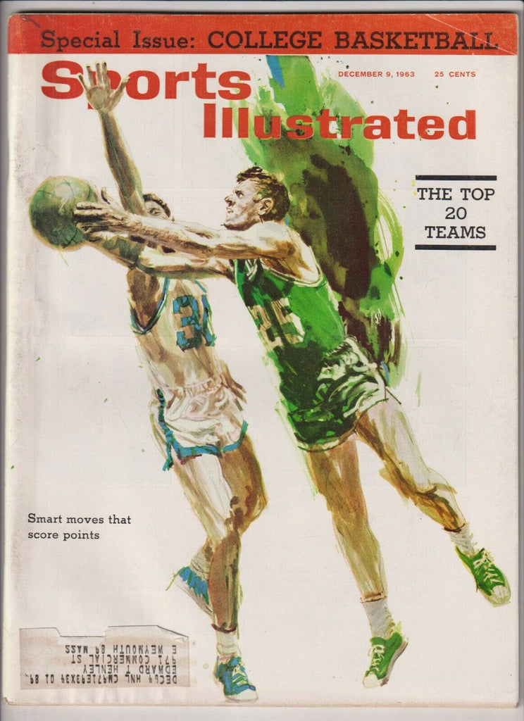 Sports Illustrated K.C. Jones The Top 20 Teams December 9, 1963 022620nonr