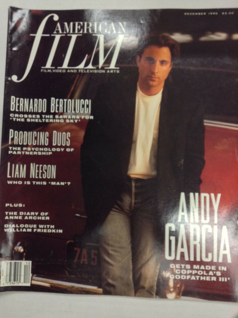 American Film Magazine Bernardo Bertoucci Andy Garcia December 1990 040617nonr