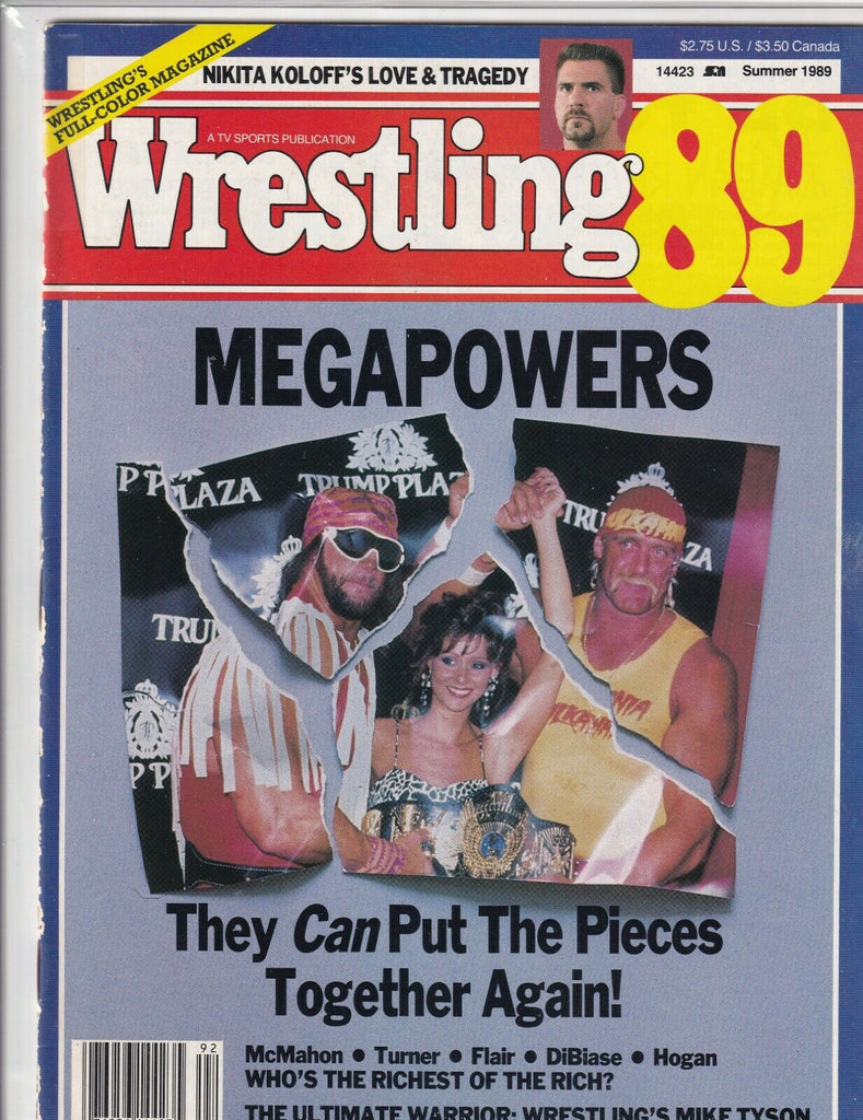 Wrestling Magazine Hulk Hogan Randy Savage Summer 1989 061819nonr