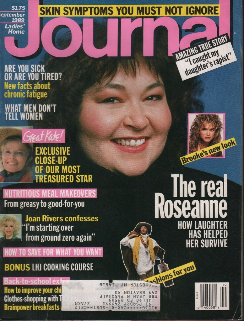 Journal Magazine September 1989 Roseanne Barr Brooke Shields 092118AME2
