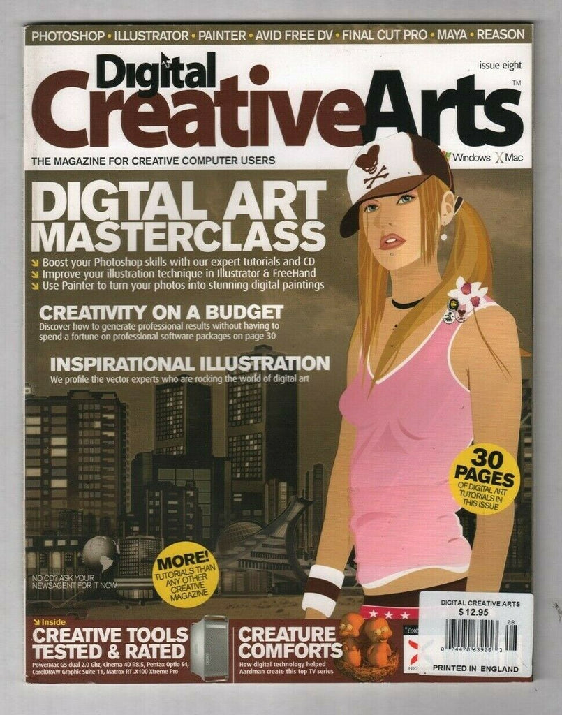 Digital Creative Arts UK Mag Photoshop Digital Art No.8 2004 012420nonr