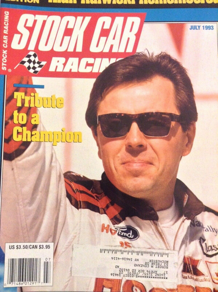 Stock Car Racing Magazine Alan Kulwicki Tribute July 1993 081218nonrh