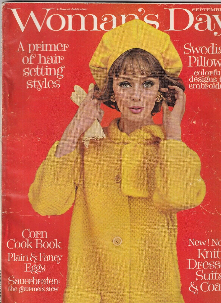 Woman's Day Mag Knit Dresses Suits & Coats September 1963 100819nonr