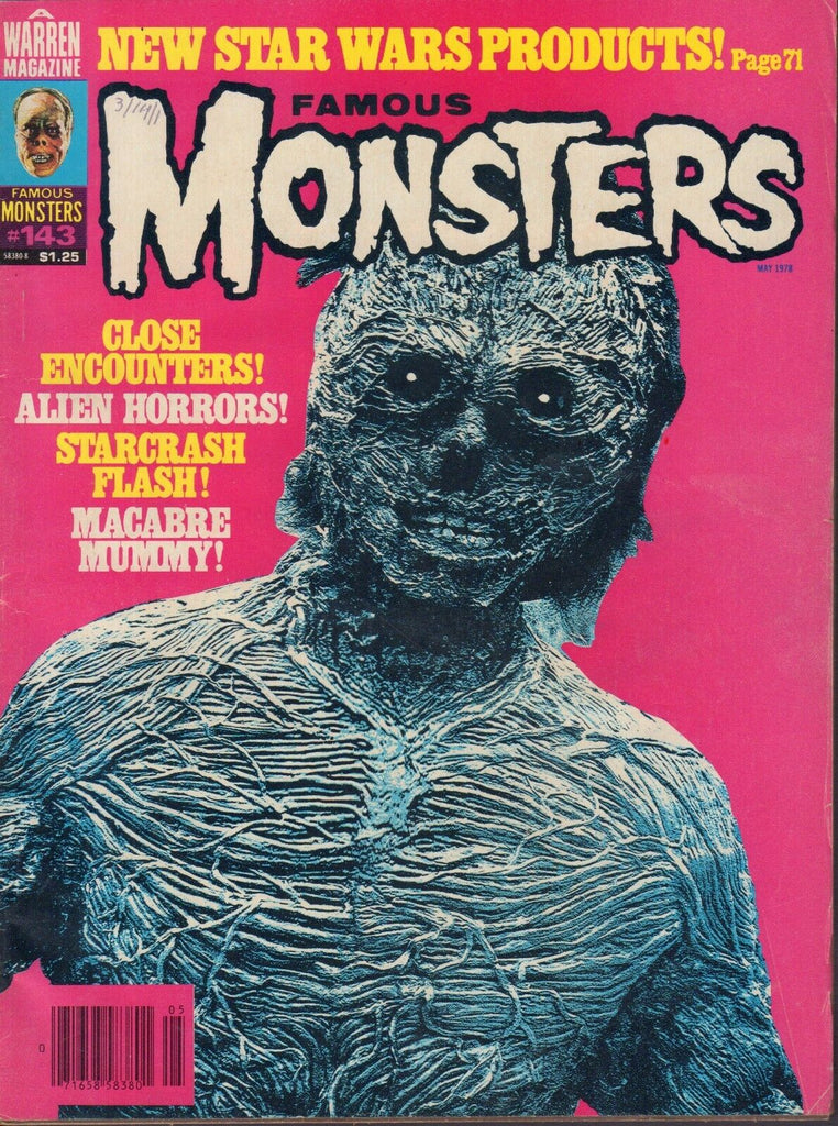 Famous Monsters May 1978 Star Wars, Close Encounters 022817nonDBE2